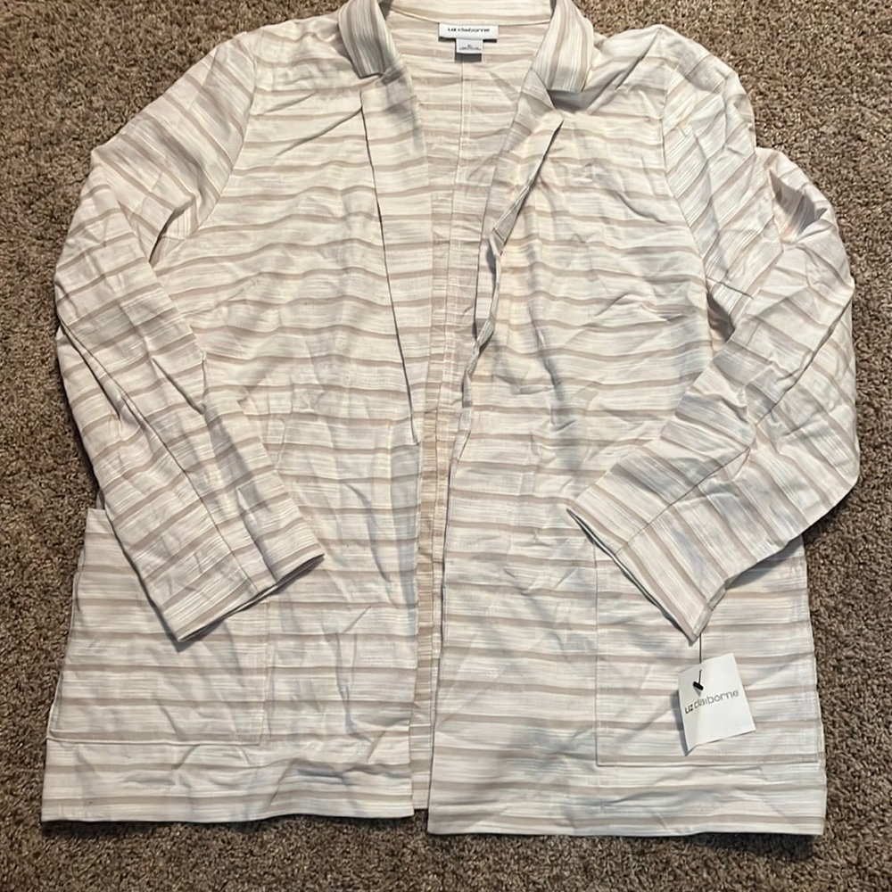 Open front blazer- size XL